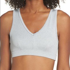 ALO Yoga Light Gray Sports Bra